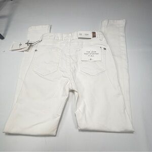 7 For All Mankind White Skinny Jeans NWT  Size 10